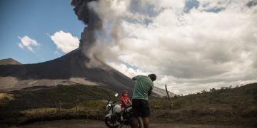 Volcanes Pacaya, Fuego y Santiaguito mantienen patrón eruptivo en Guatemala