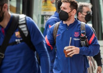 Leo Messi vota en las elecciones del Barcelona