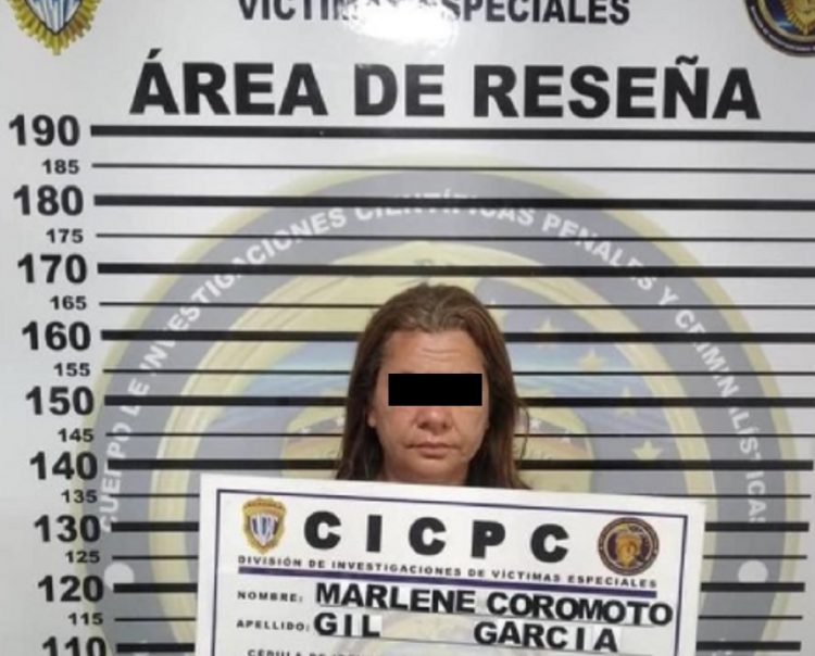 Marlene Coromoto Gil, le pagó a dos sicarios para que mataran a su marido.