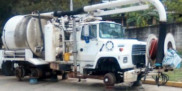 Desmantelan camión Hidrojet en Hidroandes