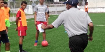 Fútbol Unido realizó captación de talentos en El Vigía