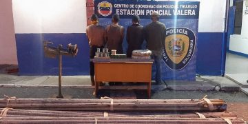 Pillados ladrones en la Zona Industrial “Carmen Sánchez de Jelambi”