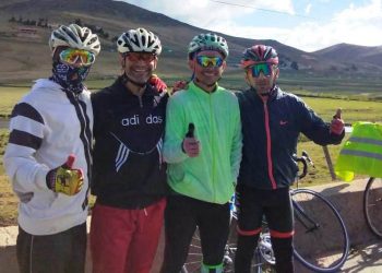 Ciclistas trujillanos vivieron extrema travesía hacia Colombia