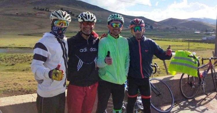 La cuarteta de ciclistas trujillanos cumplieron una travesía increíble desde Venezuela a Colombia