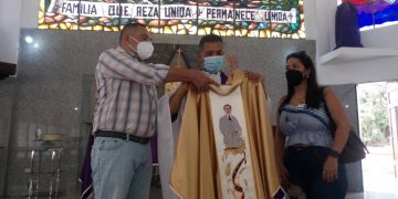 Ofrendada “Casulla” para la Misa del Beato Dr. José Gregorio Hernández en Isnotú