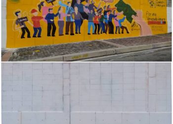 Coalición Anticorrupción y Fedehu – Mérida denunciaron pinta del Mural «Rescatemos lo Nuestro»