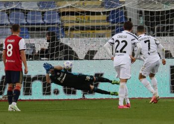 El Cagliari paga la furia de Cristiano