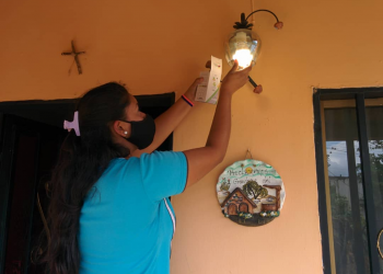 Instalan 975 bombillos LED en jornada de sustitución tecnología en el Hato de la Virgen