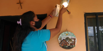 Instalan 975 bombillos LED en jornada de sustitución tecnología en el Hato de la Virgen