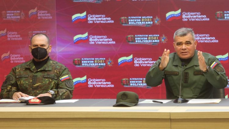Vladimir Padrino López: “ Desde Colombia se gestan acciones terroristas contra Venezuela”.