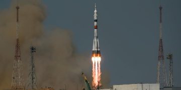 La nave espacial dedicada a Gagarin llega a la EEI