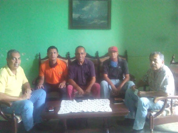 Integrantes del Comité Regional del Partido Comunista de Venezuela