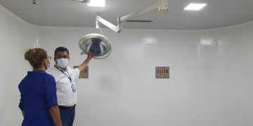 Rehabilitan quirófano y sala de parto del Hospital de San Antonio
