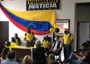 En Boconó juramentaron equipo juvenil de Primero Justicia