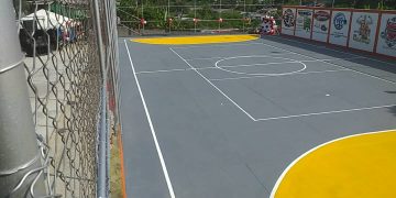 Rehabilitada cancha de usos múltiples de La Victoria