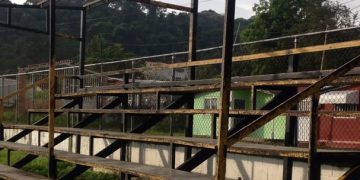 Cancha de La Blanca víctima de hampones que se llevaron el techo