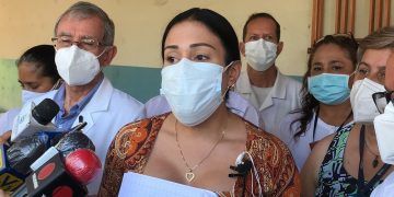 Gobernadora Laidy Gómez denunció que 60% del   personal de salud no ha sido vacunado
