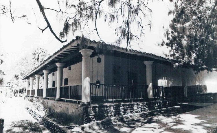La casona de la hacienda "La Isla" donde se hospedó el Dr. José Gregorio Hernández durante su estadía en Mérida