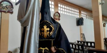 Los Penitentes de La Cejita dentro del templo