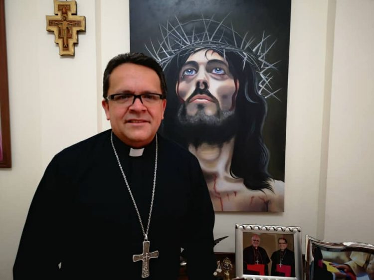 Foto archivo de Yanara Vivas: Monseñor Luis Enrique Rojas Ruiz