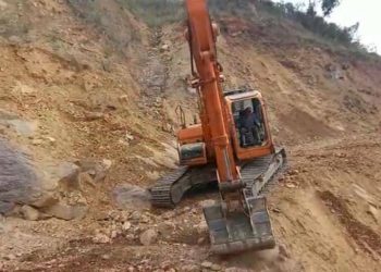 Repararon tramo de la vía agrícola de Aricagua