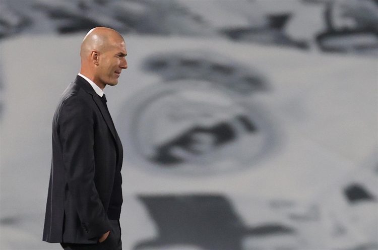 El entrenador del Real Madrid, el francés Zinedine Zidane. EFE