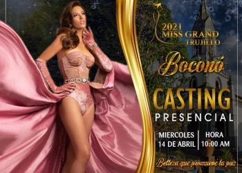 Miss Grand Trujillo invita a su casting presencial en Boconó