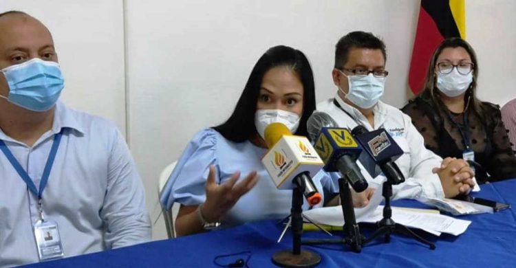 Gobernadora Laidy Gómez exige a las autoridades militares hacer control epidemiológico. Mariana Duque