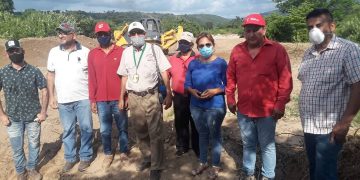 Inician trabajos de canalización para resguardo de  torre de alta tensión  en Sabana de Mendoza