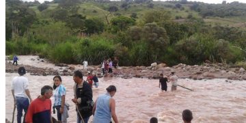 Lluvias afectan diversas zonas al sur del Táchira y en frontera reportan crecida de Río Táchira