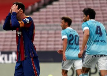 1-2. Un Barcelona triste dice adiós a LaLiga con una derrota ante el Celta