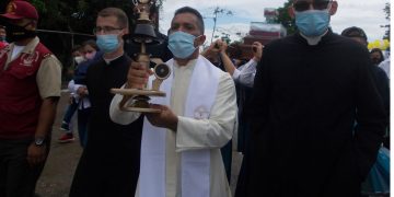 Fiesta colectiva en Isnotú por la llegada de la Reliquia  del Beato José Gregorio Hernández
