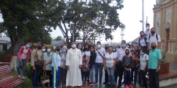 Fiesta colectiva en Isnotú por la llegada de la Reliquia  del Beato José Gregorio Hernández