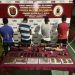 Agarran a cuatro colombianos full de armas de guerra