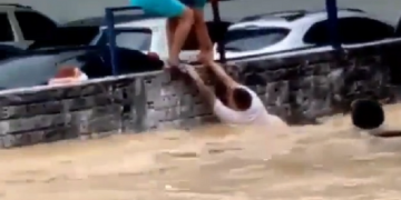 Desaparecidos venezolanos tras desborde de río Manaos