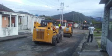 Asfaltado en calles del sector El Rincón de la Vega Municipio Torbes
