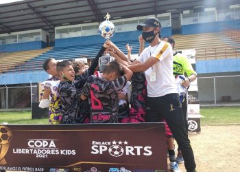Mapa Sport de Táchira campeón Sub8 y Sub9 de la “Libertadores Kids’2021”
