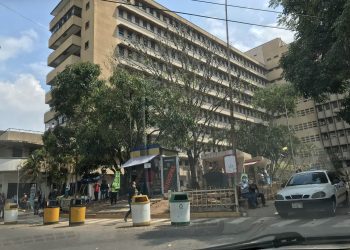 Fuera de servicio cuartos fríos de la cocina del Hospital Central de San Cristóbal