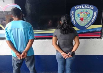 Presa pareja que intentó vender a su bebé