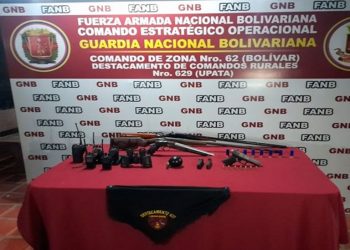 GNB liquida a siete integrantes de bandas