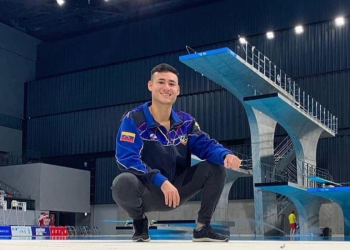 Oscar  Ariza del barrio San Isidro a las olimpiadas de Tokio  2021