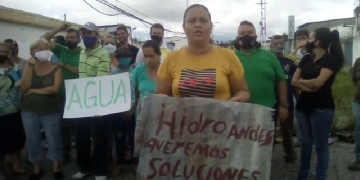 Habitantes de Carvajal protestaron por no tener agua
