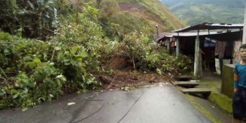 Derrumbe mantenía obstaculizada salida de Boconó en la troncal 007 hacia Campo Elías
