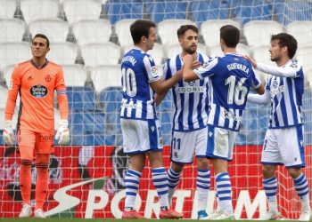 4-1. El Valladolid se ausentó en la primera mitad y fue goleado por la Real
