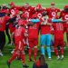 El Bayern celebra el título con goleada al Gladbach y triplete de Lewandowski