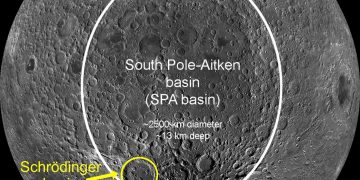 Un nuevo mapa del polo sur de la Luna servirá para misiones de exploración
