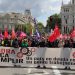Un Primero de Mayo atípico en España y con una inusual presencia del Gobierno