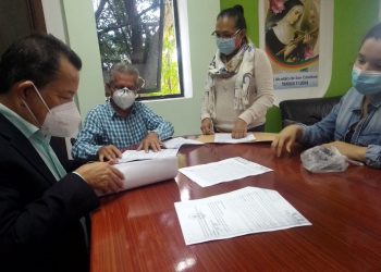 Alcaldía de San Cristóbal firma convenio con Caimta para el mejoramiento de la vialidad en la ciudad