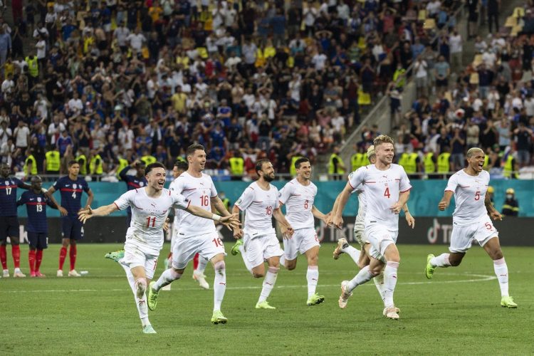 Por cuarta vez en su historia, Suiza jugará los cuartos de final de una gran competición. Este viernes se enfrentará a España. Cortesía EFE