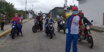 La antorcha Bolivariana pernoctará en Rafael Rangel miércoles y jueves